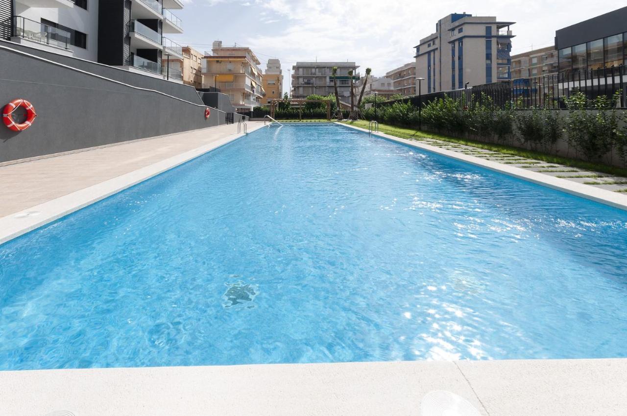 Apartmán Ag Residencial El Alamo Playa de Gandia Exteriér fotografie