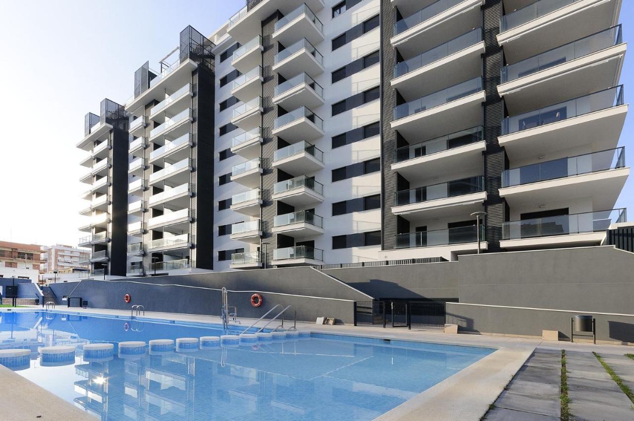 Apartmán Ag Residencial El Alamo Playa de Gandia Exteriér fotografie