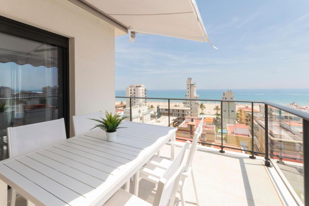 Apartmán Ag Residencial El Alamo Playa de Gandia Exteriér fotografie