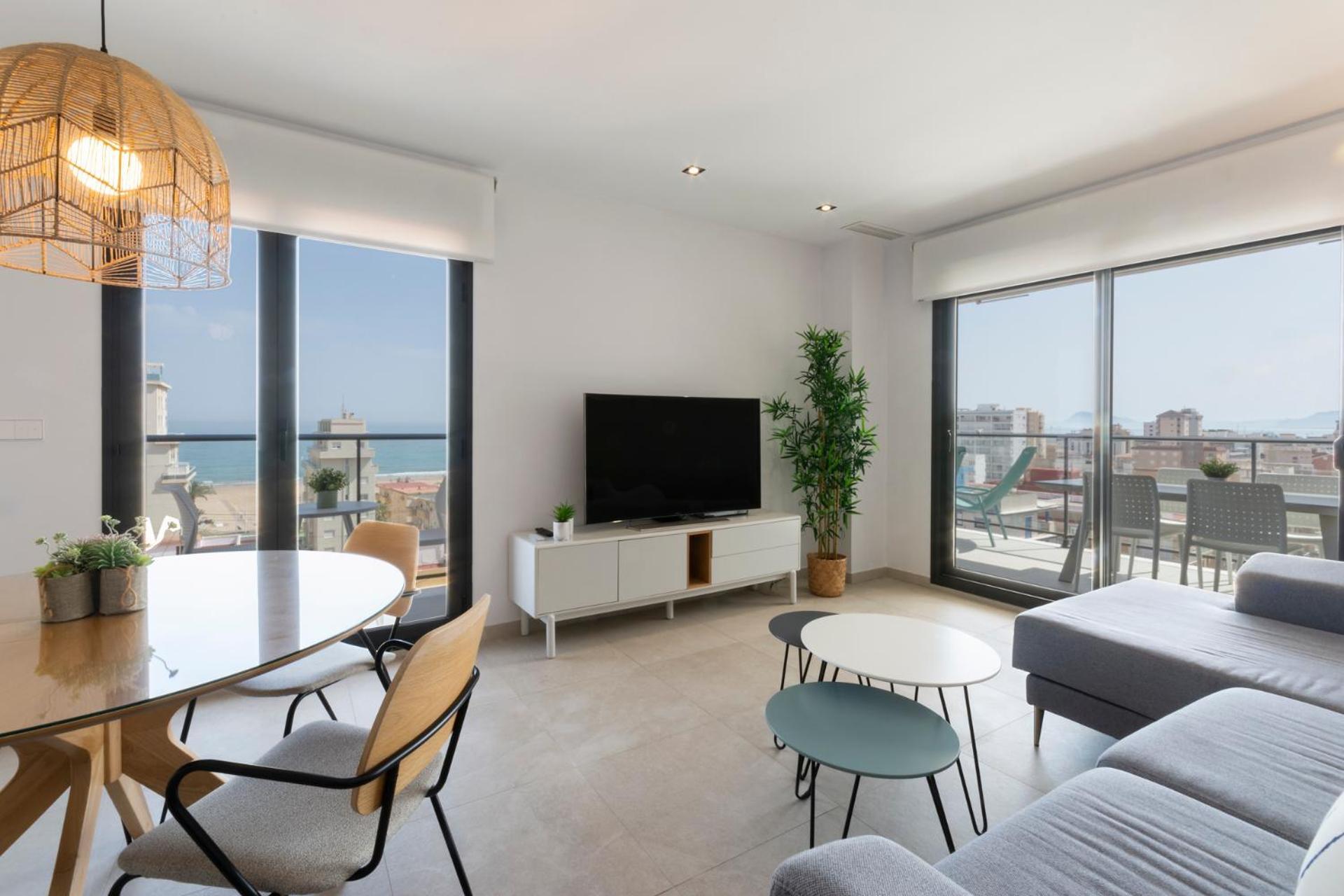 Apartmán Ag Residencial El Alamo Playa de Gandia Exteriér fotografie